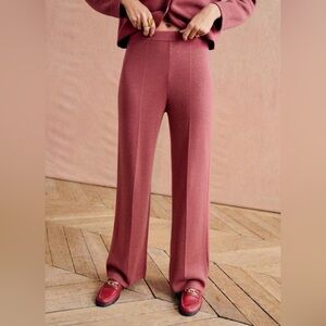 Sezane Matthew trousers Rosewood